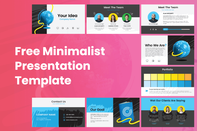 Free Multipurpose presentation template