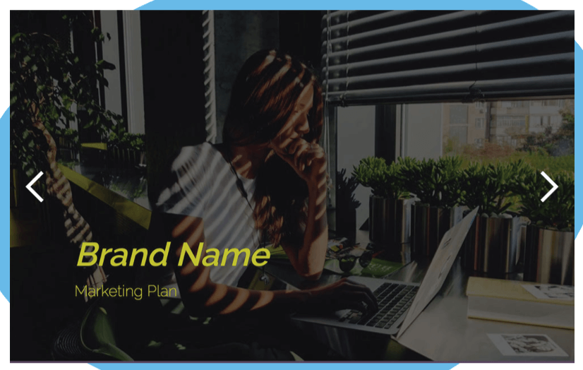 Free Slidebean Marketing Plan PowerPoint Template