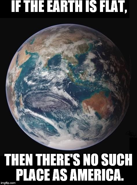 Flat Earth Map Meme