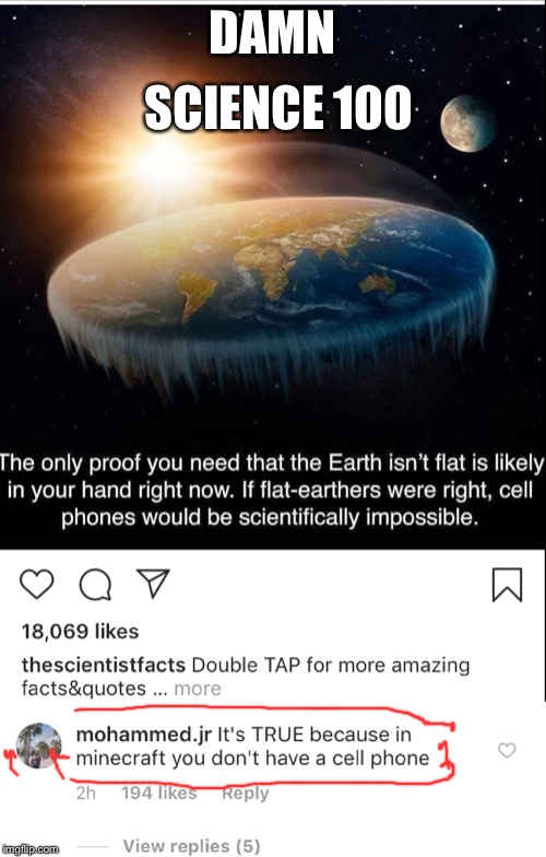 Flat Earthers In Christ Facebook Flat Earth Verses Globe Earth Meme Images