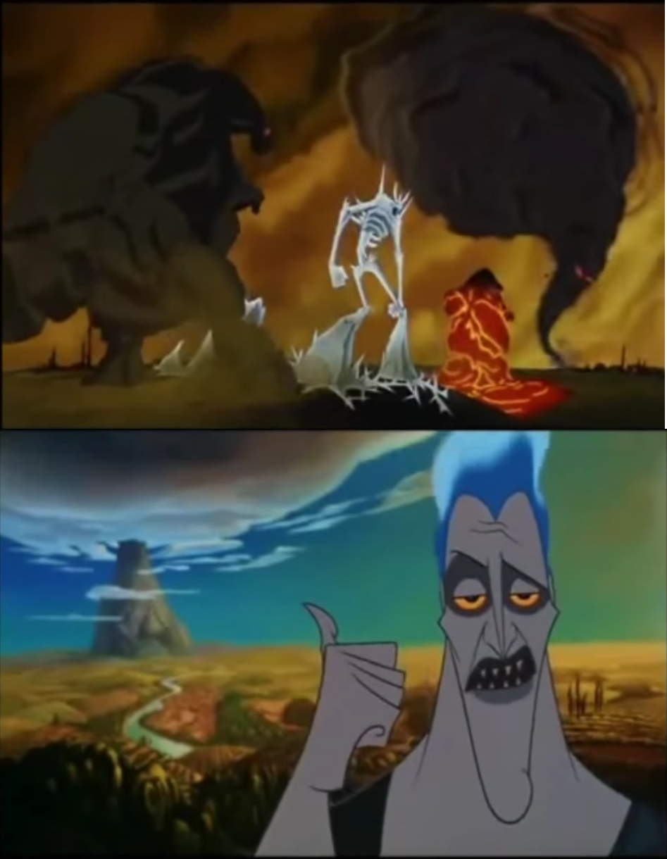 Hades hercules disney meme - milobasket