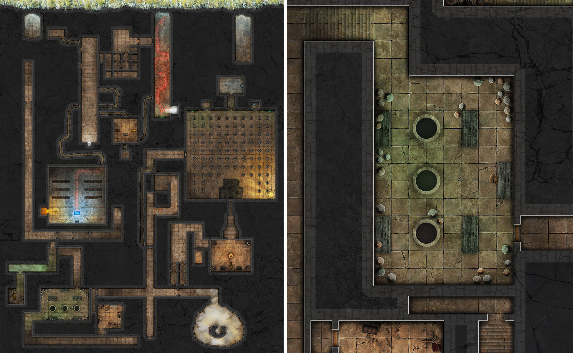 Tomb Of Horrors Realistic Maps Dungeon Masters Guild Dungeon Masters Guild