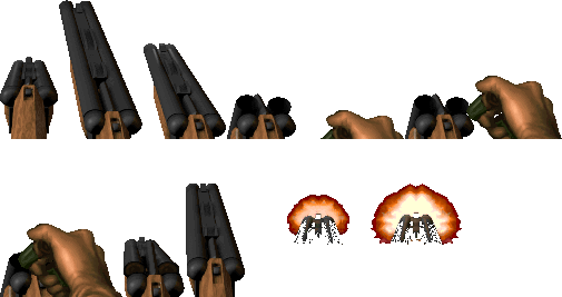 Doom Super Shotgun Sprites Hd Png Download Transparent Png Image ...