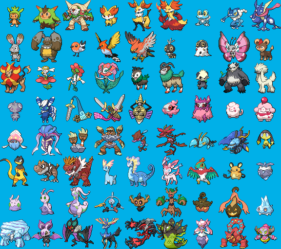 Pokemon Gen 8 Sprites