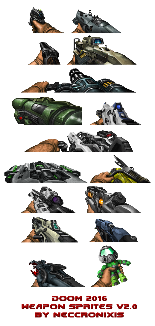 Doom 4 Weapons