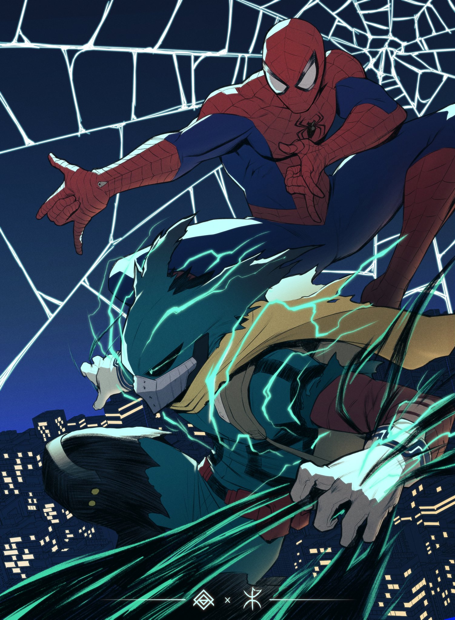 Izuku and Spider-Man | Crossover | Know Your Meme