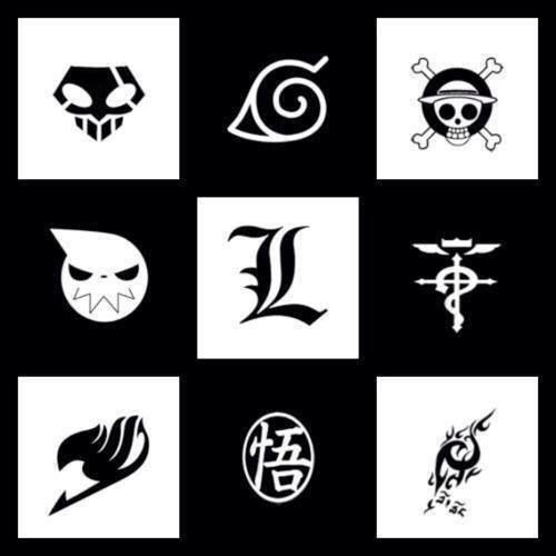 Share 78 anime symbols tattoo  thtantai2