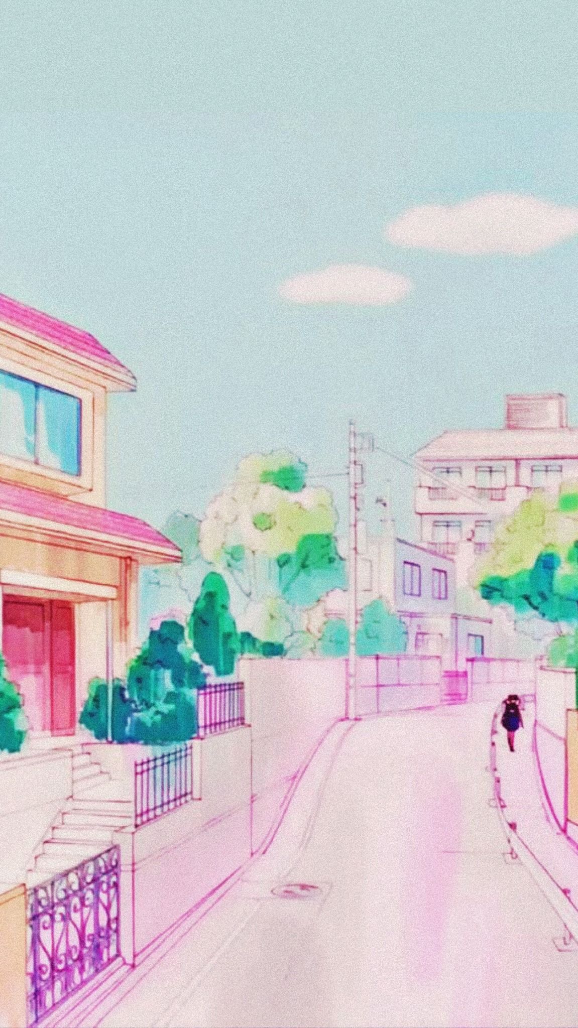 90s anime aesthetic  Aesthetic anime Anime wallpaper Anime scenery