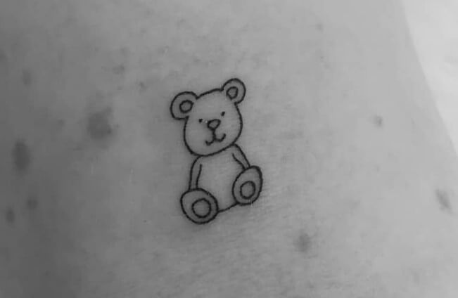 Teddy Bear Tattoo  Teddy bear tattoos Bear tattoo designs Bear tattoos