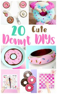 20 Cute Donut DIYs