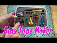 Bias Tape Maker - Does it Work? - YouTube