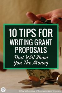 10 Tips for Writing Grant Proposals That Will Show You the Money - I've raised over $10,000 in grants for my school library. I've also read and evaluate grant applications before. Here's my top tips for writing grant proposals that will get you the money you need.