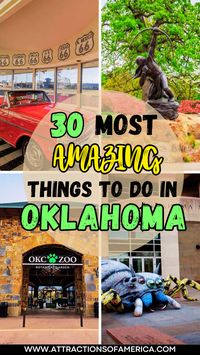 Looking for the ultimate Oklahoma experience? Explore our curated list of top attractions and activities in Oklahoma for a memorable visit. Find out the top activities in Oklahoma | Oklahoma attractions | What to do in Oklahoma | Places to visit in Oklahoma | Oklahoma things to do #oklahoma #oklahomathingstodo #oklahomaactivities #oklahomaplacestogo #okc #usa #attractionsofamerica