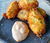 Portuguese Salt Cod Fritters | Grand Prix Eats