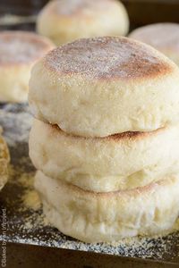 Homemade English muffins are so much easier than you think! This recipe is simple and will give you soft, chewy muffins in no time. Enjoy them with butter or your favorite jam! | bakedbyanintrovert.com