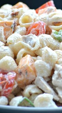 Chicken Club Pasta Salad