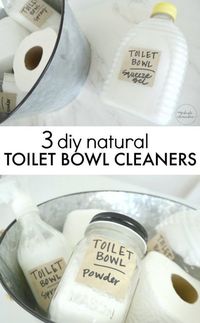 3 Natural Toilet Bowl Cleaners You Can Make At Home - Rubies & Radishes