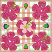 Music Playlist Cover | Guitars | Flower Pattern | Flower Tiles | Check out the other phone and playlist covers.