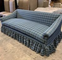 Heidi Caillier on Instagram: “Having a moment with this custom sofa recently completed for the boys playroom. #heidicaillierdesign #custom #sofa #blue”