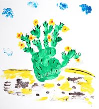 handprint cactus craft - Google Search