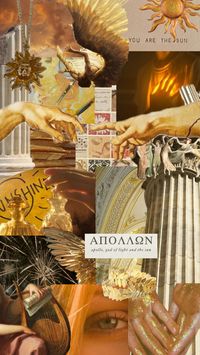 #apollo #greekmythology #sun #apolloaesthetic #cabin7 #percyjacksonandtheolympians #gold #goldaesthetic