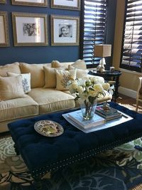 BLUE FAMILY ROOM - Decorating ideas...