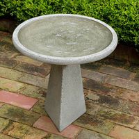 Availability: In Stock.Ships by: Small Parcel/UPS.Estimated Shipping Time: Within 8-9 days of order placement.SKU: B-195 Shown in color: Greystone (GS)Also Available in: Large, Medium Bring a slice of nature's joy to your garden with the Small Aspire Birdbath. You'll cherish the sight of your favorite birds congregating to splash, sip and bathe. Watch as this lovely birdbath enhances the charm of your garden, and becomes a lively social spot for your feathered companions. You'll enjoy listening