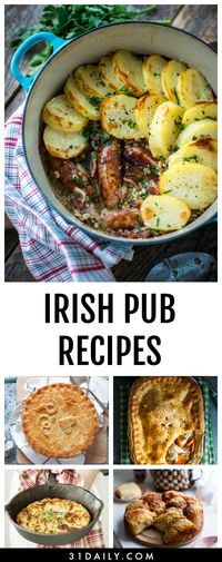 Irish Pub Recipes Perfect for St Patrick's Day | 31Daily.com