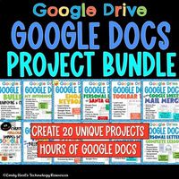 GOOGLE DOCS BUSINESS PROJECTS-  COMPLETE BUNDLE - COMPUTER LAB ASSIGNMENTSContains 20 engaging business assignments and projects in Google Docs for hours of class time!For more products visit:Emily Hart's Technology Resources