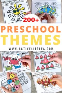 best preschool themes