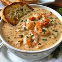 Crab and Shrimp Seafood Bisque Recipe