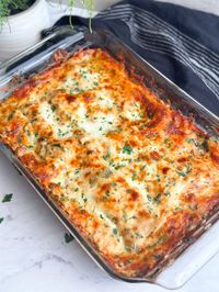 The Best Easy Chicken Alfredo Lasagna - BAKE WITH ZOHA