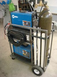 My new tig welding cart - Miller Welding Discussion Forums