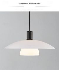 LED Pendant Light 1-Light 30/40 cm Clear Glass Shape With Slick Design Painted Finishes Modern Nordic Style 110-240V 2024 - $131.99