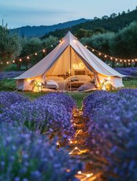 25 Lavender Themed Glamping – TastyInteriors