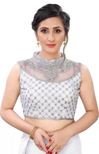 Queenswear Creation Fashion Neck Women Blouse - Buy Queenswear Creation Fashion Neck Women Blouse Online at Best Prices in India | Flipkart.com