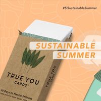 True Life Habitat shows their love for our planet by packaging their cards with Shuffled Ink's 30% Post-Consumer Recycled Fibers Eco Kraft Tuck Box (www.shuffledink.com).