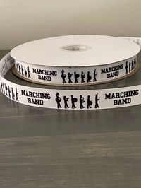 Marching Band Ribbon 7/8 Grosgrain Ribbon Marching | Etsy