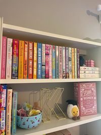 aesthetic bookshelf inspo📖💘🧁💌