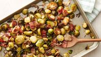 Easy and just the right amount of sophisticated, this spin on Brussels sprouts features shallots and bacon, plus a flavor boost from vinegar and brown sugar make this side dish unforgettable. There will be no upturned noses when you serve these Brussels sprouts!