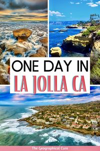 Planning a visit to La Jolla California? This is the ultimate one day in La Jolla itinerary. It covers all the top attractions and best things to do and see in beautiful La Jolla in one day. You can see historic landmarks and sea lions, hit the beaches, and feast on the delicious local cuisine. Read on for how to spend one day in La Jolla! What To Do In La Jolla | La Jolla in 24 hours | La Jolla Itineraries | La Jolla Weekend | California Weekend Getaway | Day Trips From San Diego