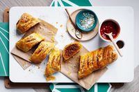 Lamb and harissa sausage rolls