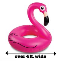 Flamingo Pink Over 4 Feet Wide Wear And Tear On Box