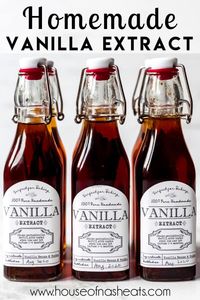 Homemade Vanilla Extract