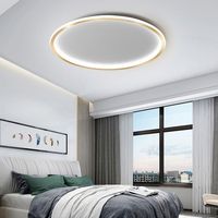 Minimalist Circular LED Flush Mount Ceiling Light Living Room Hallway