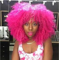 INSPIRAÇÃO PARA MORENAS E NEGRAS COM O CABELO COLORIDO