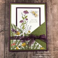 Dragonfly Garden Pocket Card | Just Stampin'