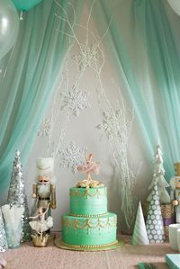 Winter Nutcracker 1st Birthday Party