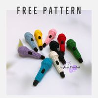 BTS Mini Mic Free Pattern