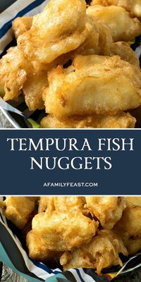 Tempura Fish Nuggets